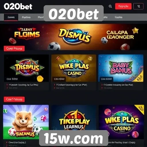 Análise da variedade de jogos disponíveis no 020bet
